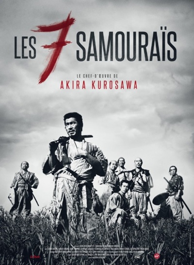 7인의 사무라이(Seven Samurai, 1954):농민과 일곱 사무라이가 힘을 합쳐 산적 무리와 싸우는 장대한 전투극